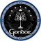 Abystyle Lord of The Rings "Gondor" Ceramic Coasters
