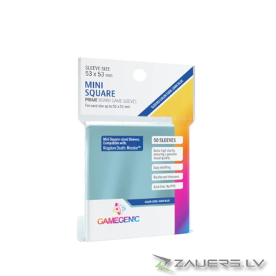 Gamegenic Prime Board Game Sleeves – Mini Square