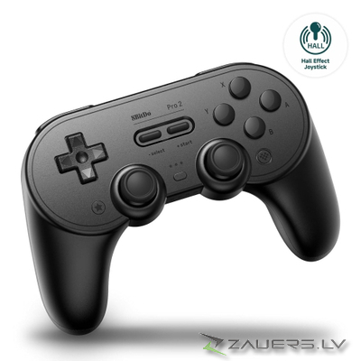 8bitdo PRO 2 Gamepad Hall Ed | Black
