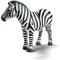 Schleich - Wild Pet Zebra Figurine