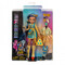 Mattel - Monster High Cleo De Nile Doll With Blue Streaked Hair And Pet Dog
