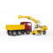 Bruder - MAN TGA Construction truck with Liebherr Excavator