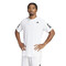 T-krekls ADIDAS Club 3-Stripe vīriešu balts (M)