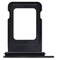 SIM card holder for iPhone 15/15 Plus Black original (used Grade A)