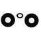 Xiaomi Redmi Note 12 5G lens for camera Black (only lens 3pcs) ORG