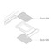 SIM card holder for iPhone 12 DUAL SIM Black ORG