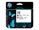 Hp inc. HP 73 Printhead Matte black/chrom.Red