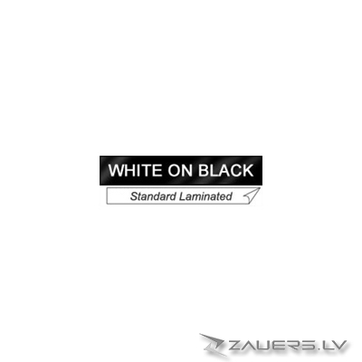 Brother TZE345 tape white/black 18mm 8m