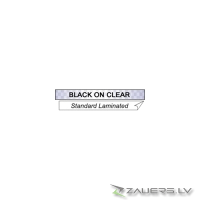 Brother TZE111 tape black/clear 6mm 8m