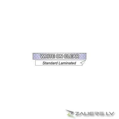 Brother TZE135 12mm WHITE ON CLEAR
