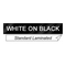 Brother TZE345 tape white/black 18mm 8m